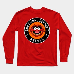 muppets emotional support animal Long Sleeve T-Shirt